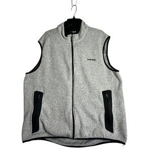 SOLARIS Grey Vest Mens XXL 2XL Outdoor Hiking Hunting Fishing